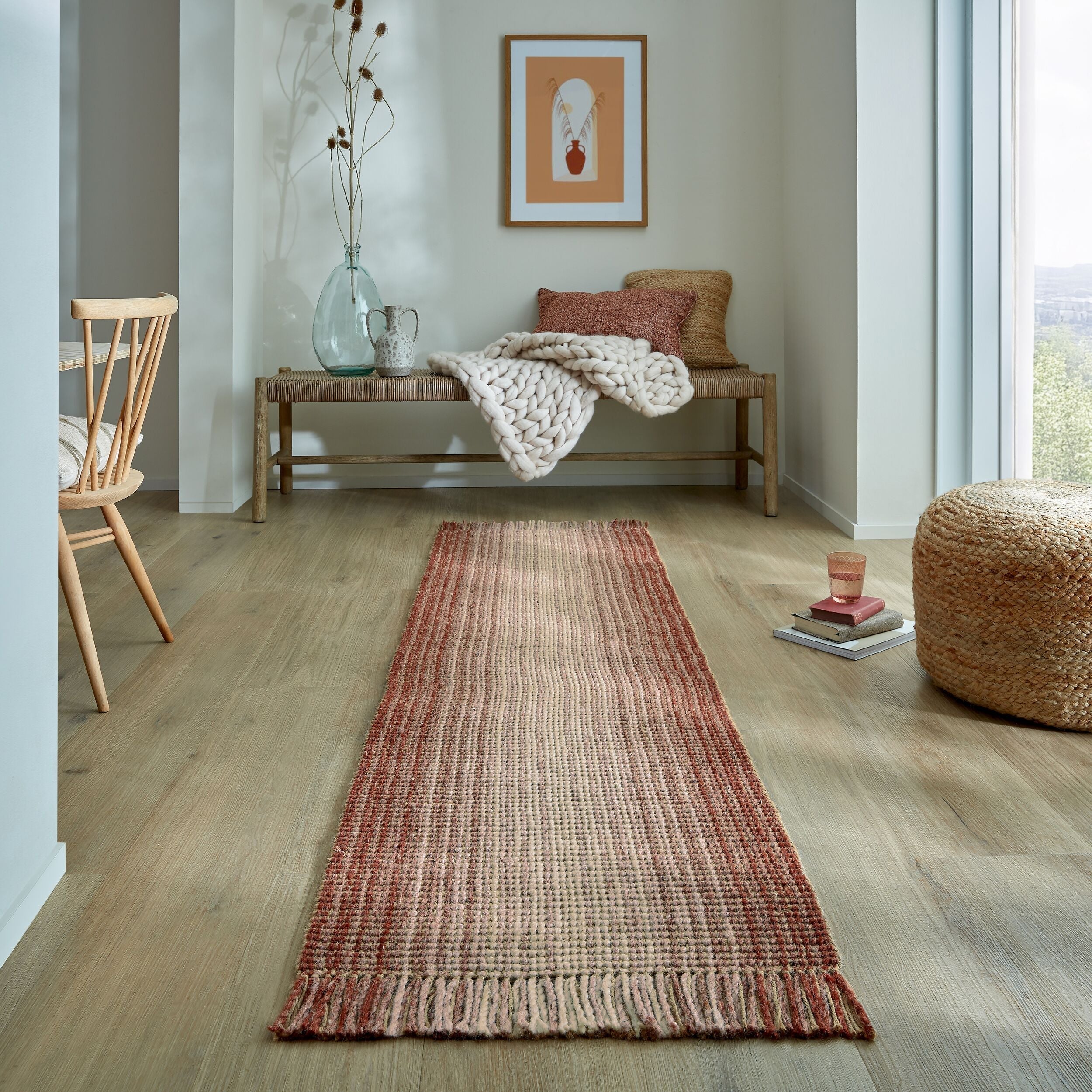 Ombre - Tapis En Jute De Couloir