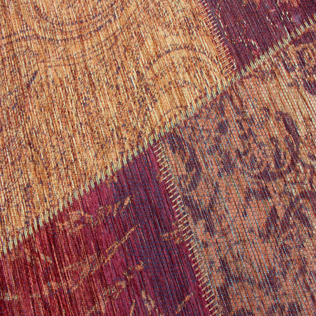 Patchwork - Tapis Terracotta