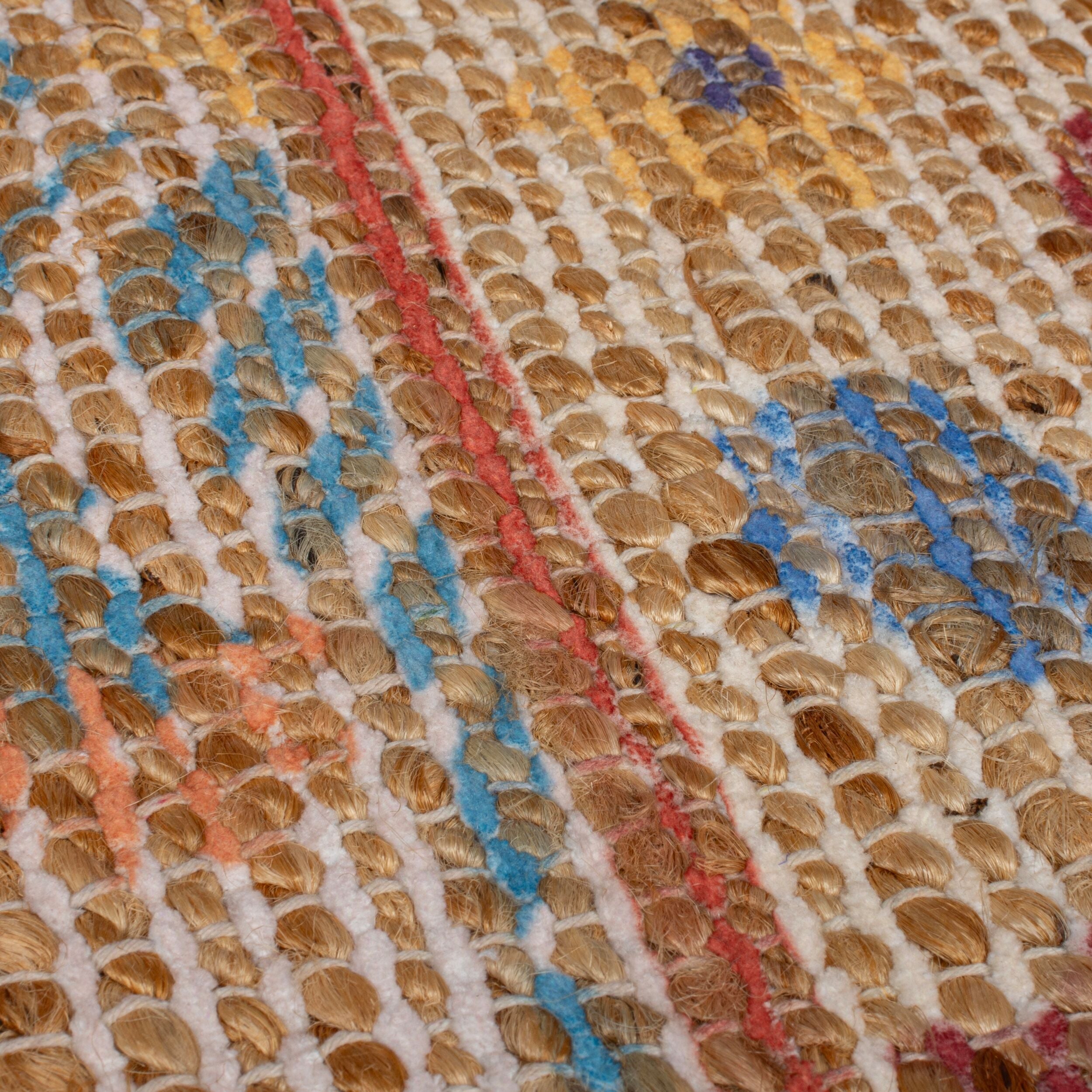 Taylor Patchwork - Tapis En Jute