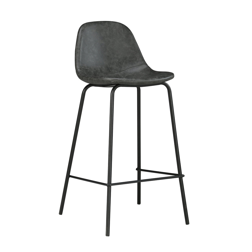 chaise de bar en cuir