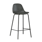 chaise de bar en cuir