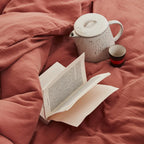 Housses De Couette 100% Gaze De Coton - Rose
