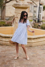 Robe Martha Bleu Ciel
