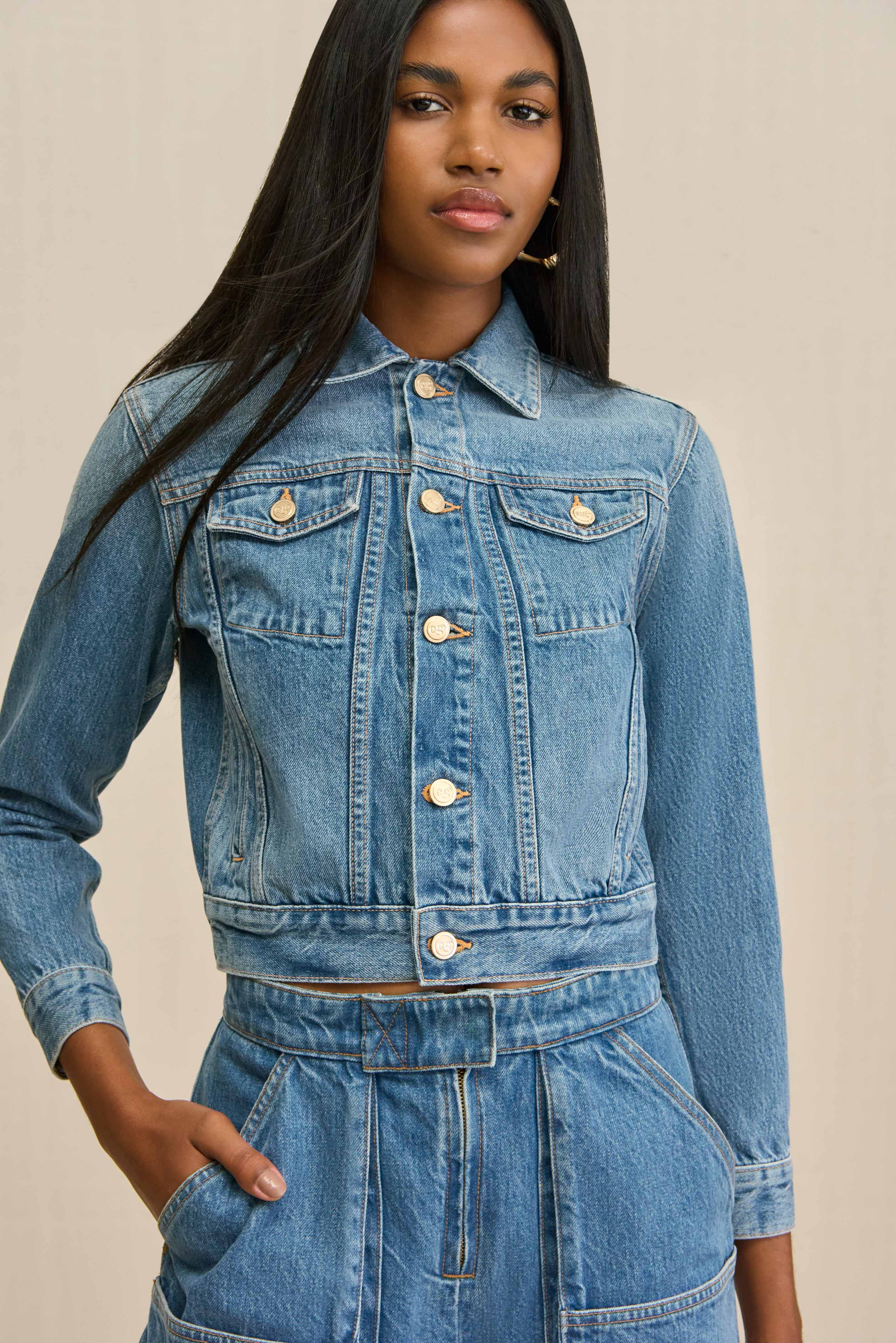 Veste Jamila - Med. Stone Wash