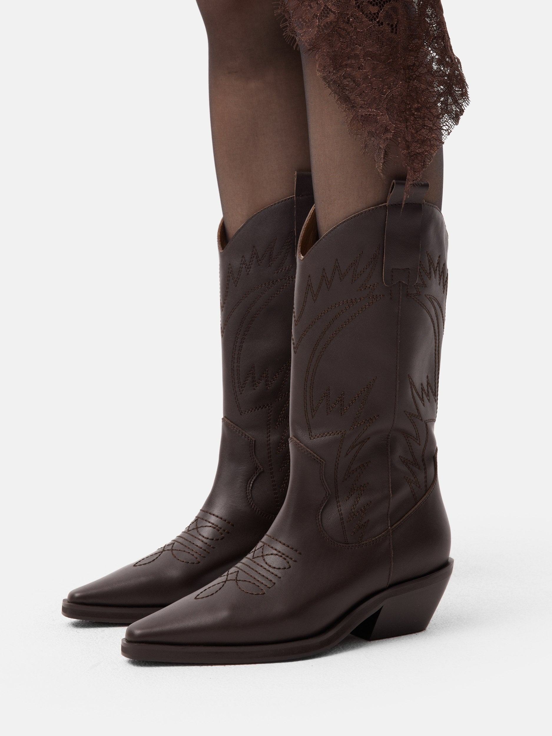 Bottes Holly Leaves - Marron