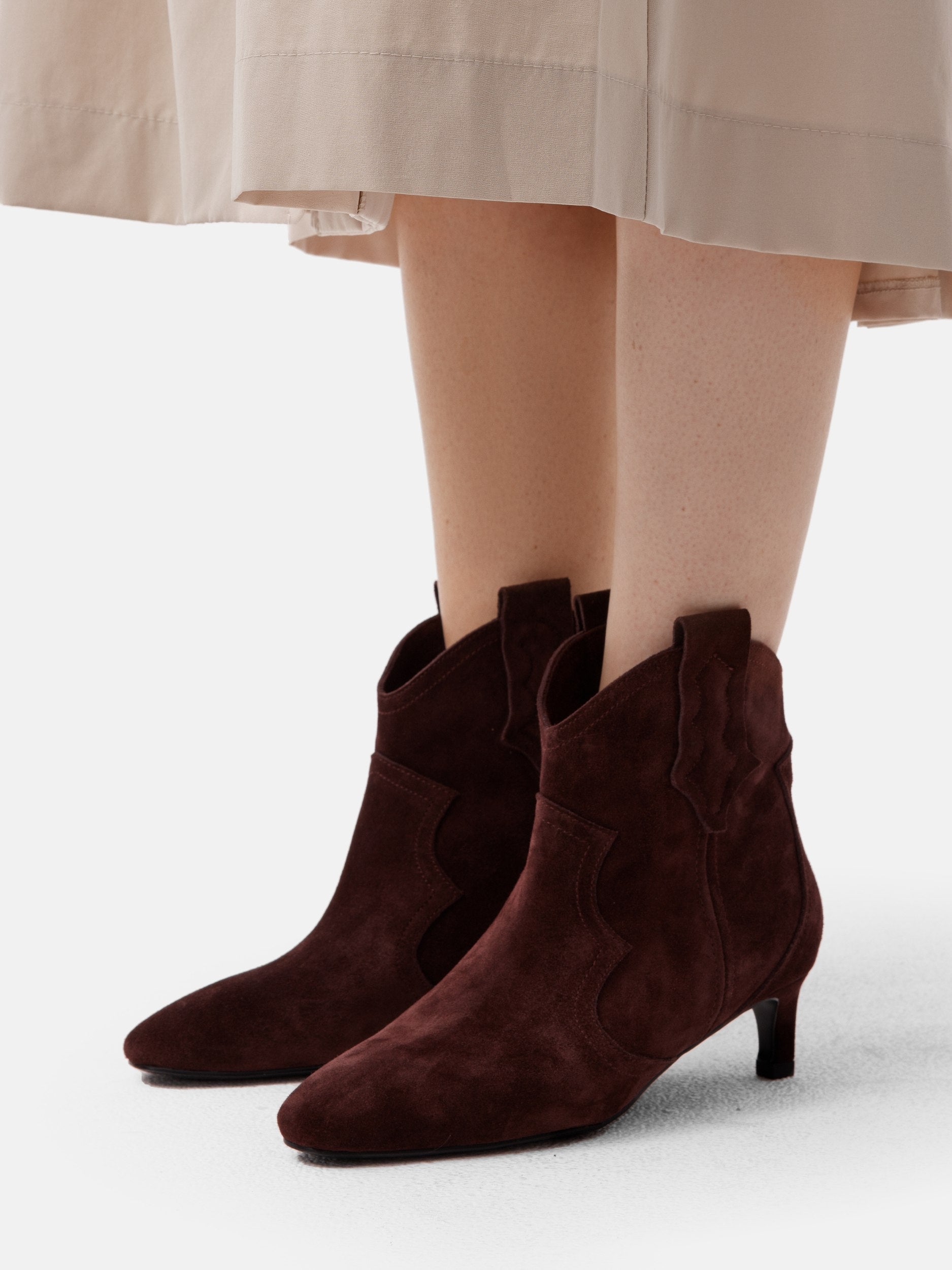 Bottines Texas Wind - Burgundy