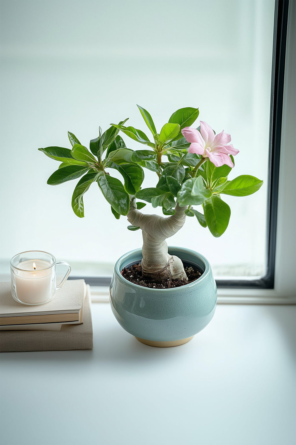 Lot De 2 Adenium « Rose Du Désert » – Plante D’Intérieur