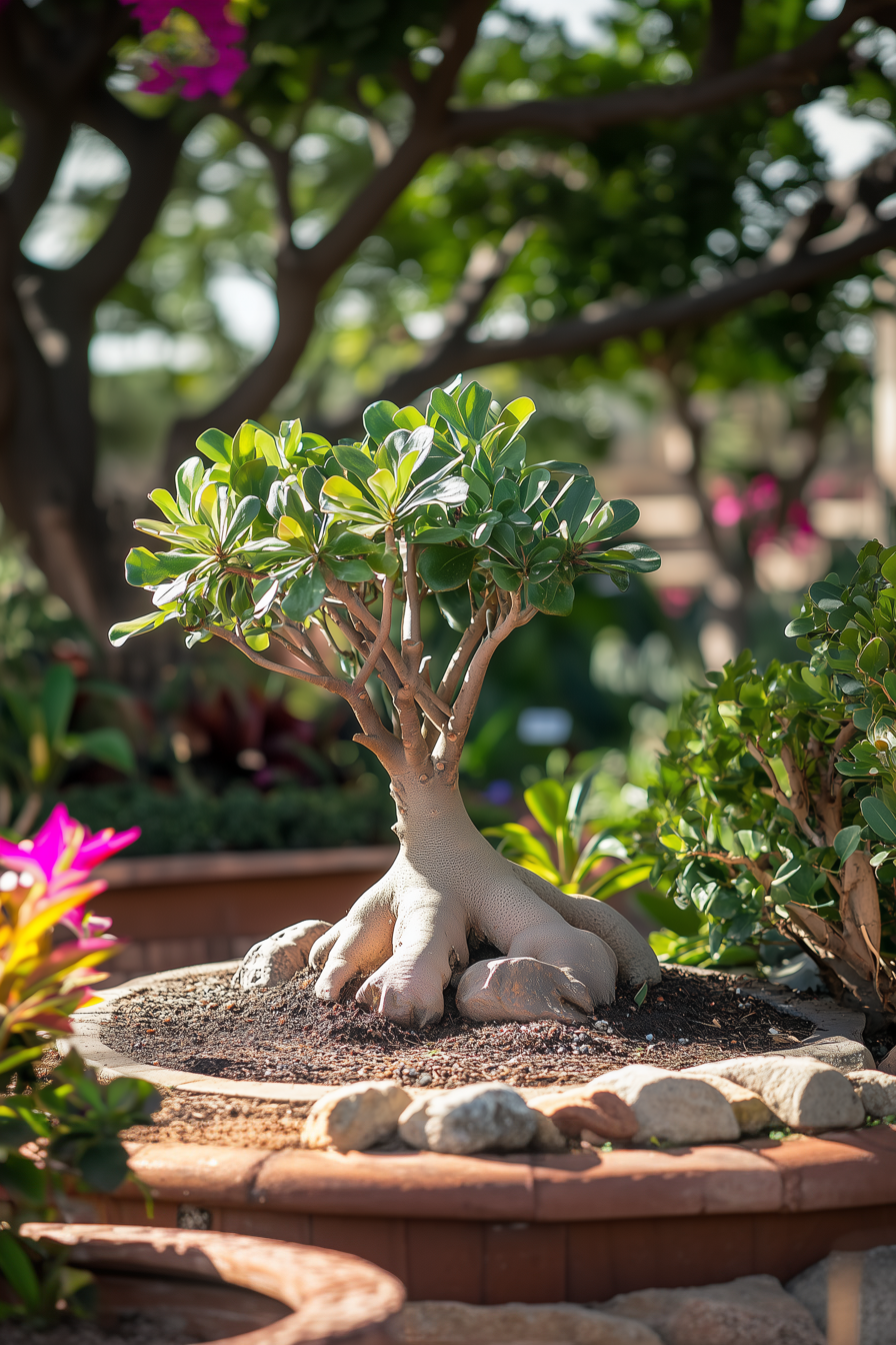 Lot De 2 Adenium « Rose Du Désert » – Plante D’Intérieur