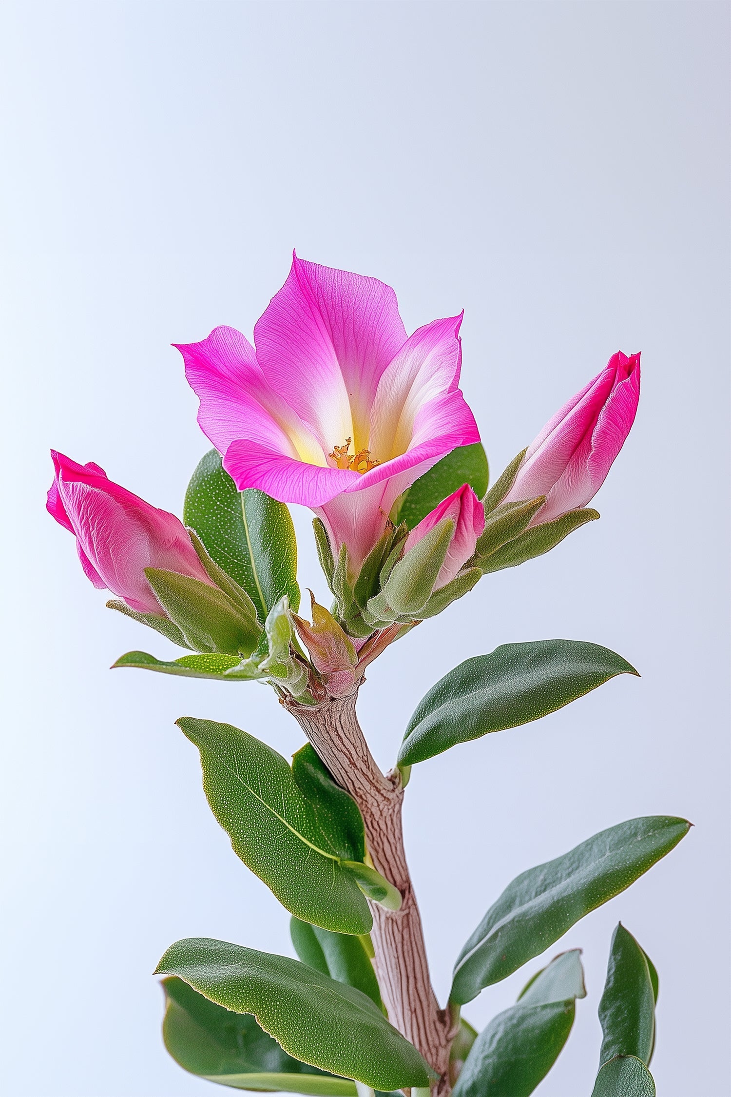 Lot De 2 Adenium « Rose Du Désert » – Plante D’Intérieur