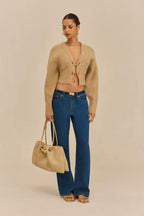 Pull-Over Casella - Champagne Melange