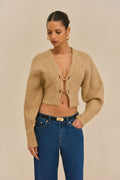 Pull-Over Casella - Champagne Melange