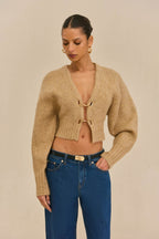 Pull-Over Casella - Champagne Melange