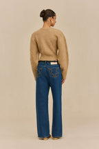 Pull-Over Casella - Champagne Melange
