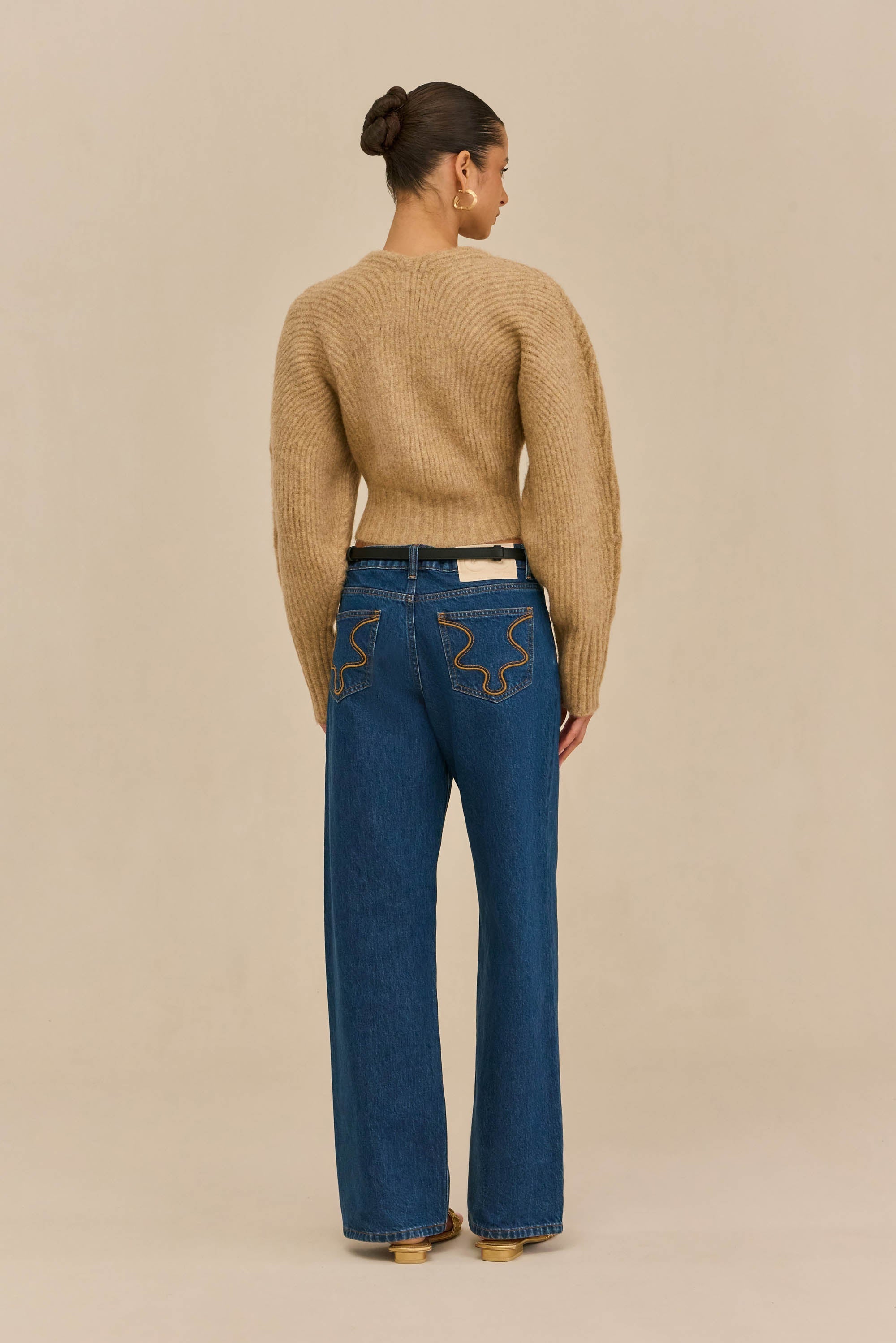 Pull-Over Casella - Champagne Melange