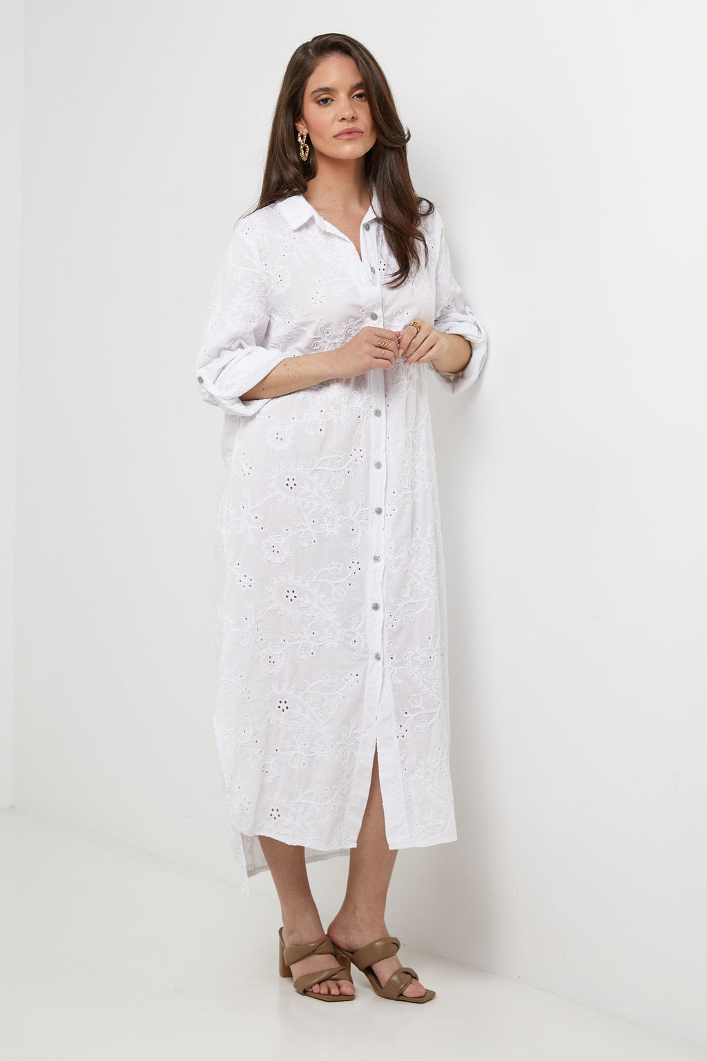 Robe - Blanc - Femme