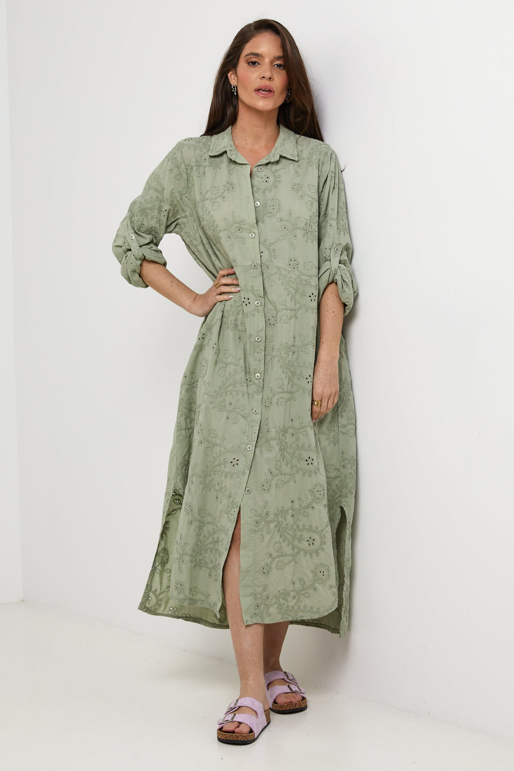 Robe - Kaki - Femme