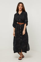 Robe - Noir - Femme