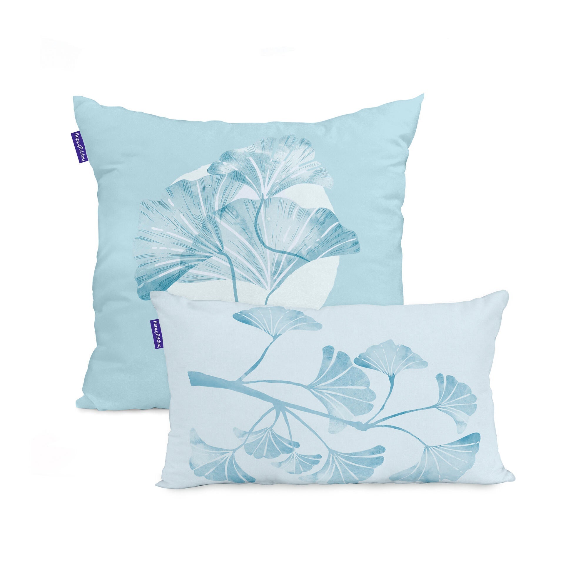 Housse De Coussin Ginkgo - Multicolore
