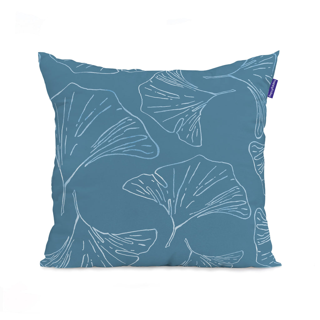Housse De Coussin Ginkgo - Multicolore