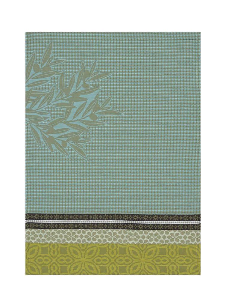 Le Jacquard Francais - 2 Essuie Mains - Alpilles - Olive - Coton