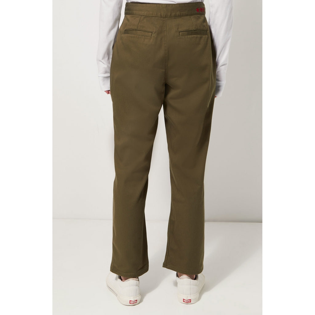 Pantalon Droit Karina Star - Kaki - Femme