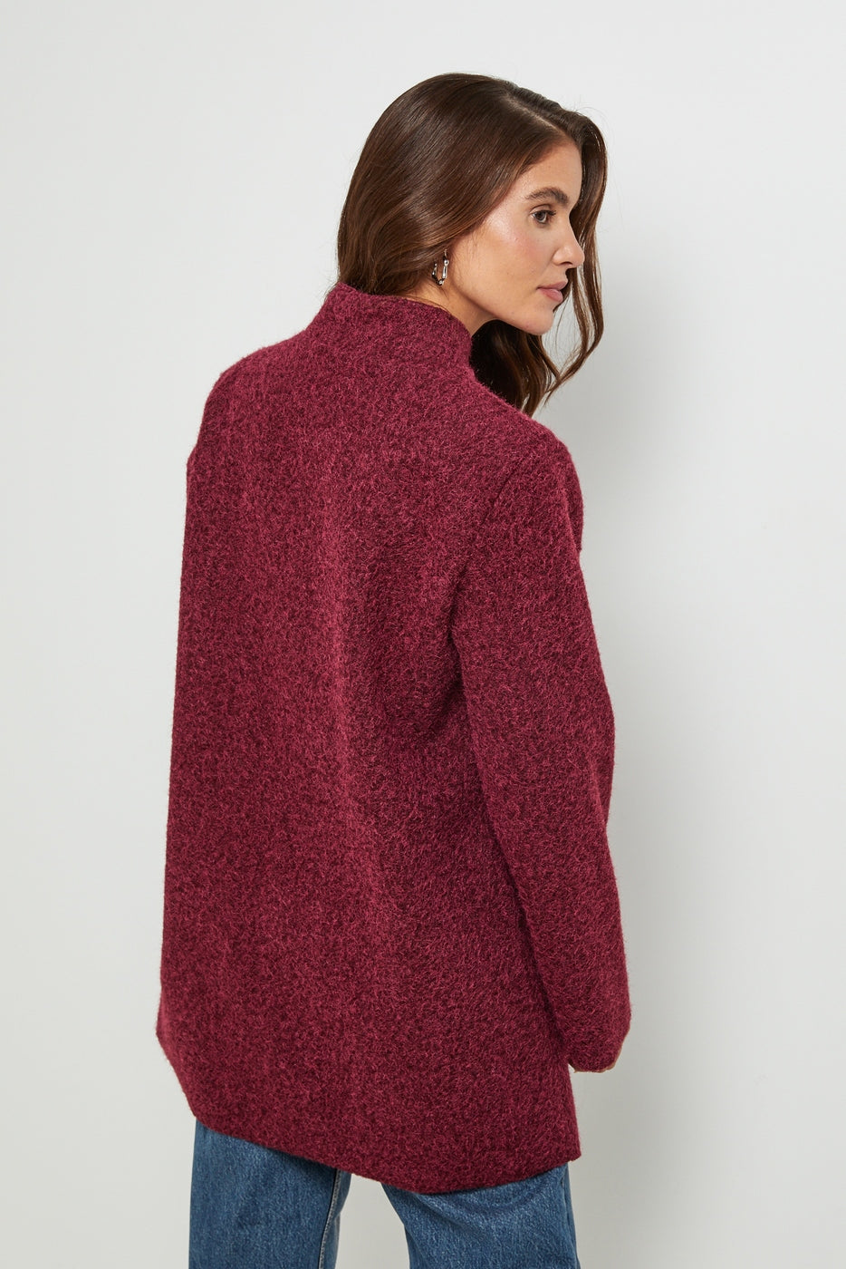Manteau 25430 - Bordeaux