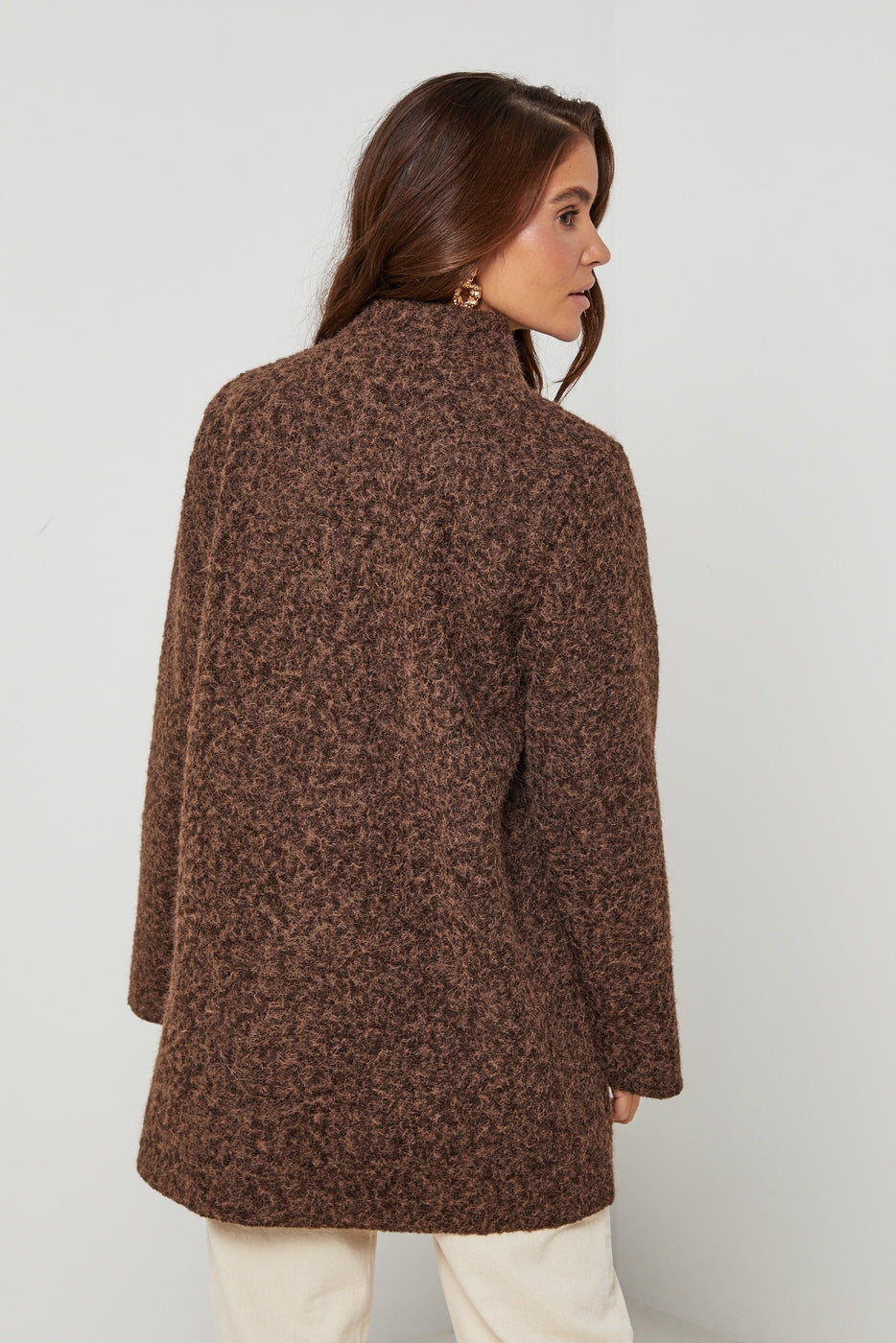 Manteau 25430 - Choco