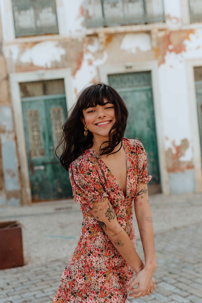 Robe Rosa Canopéa