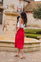 Jupe Phoebe Rouge