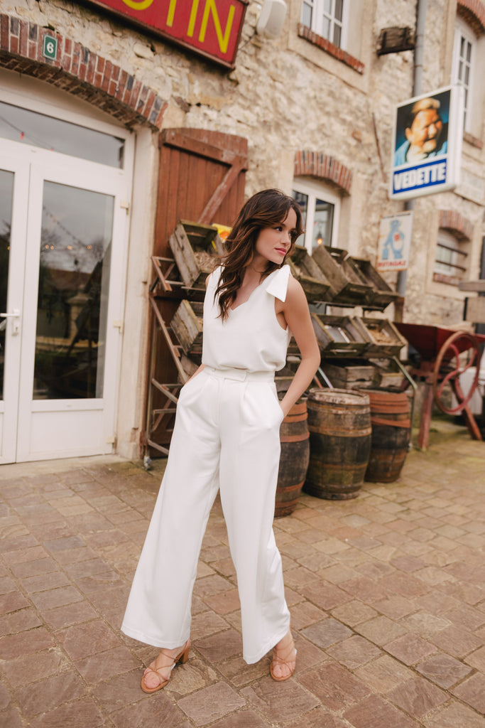 Pantalon Arizona Blanc