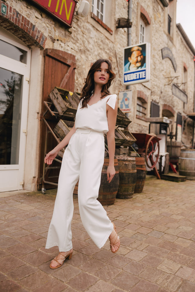 Pantalon Arizona Blanc