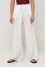 Pantalon - Blanc - Femme
