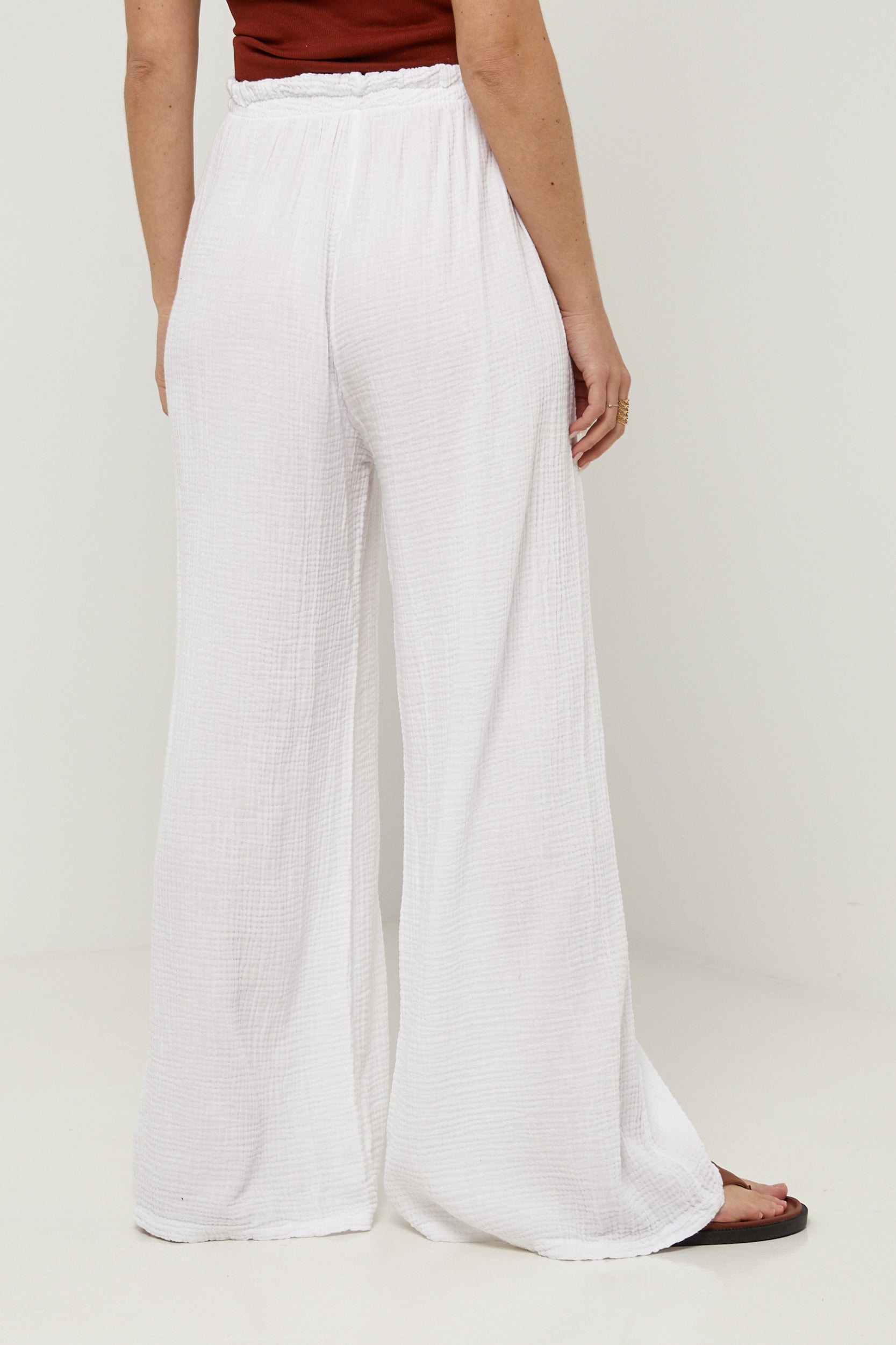 Pantalon - Blanc - Femme