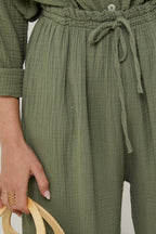 Pantalon - Kaki - Femme
