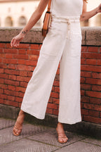 Pantalon Gabin Lin Blanc