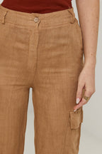 Pantalon - Camel - Femme