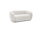 Celine - Canapé Droit Fixe 2 Places - Tissu Bouclette