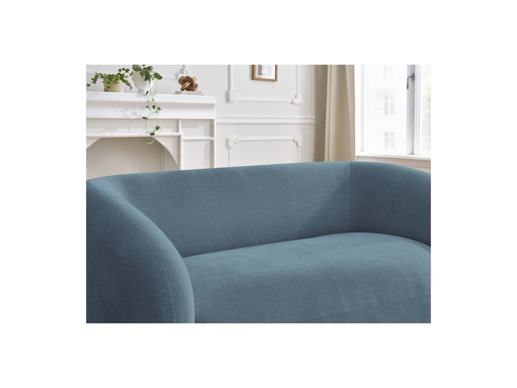 Celine - Canapé Droit Fixe 2 Places - Tissu Lisse