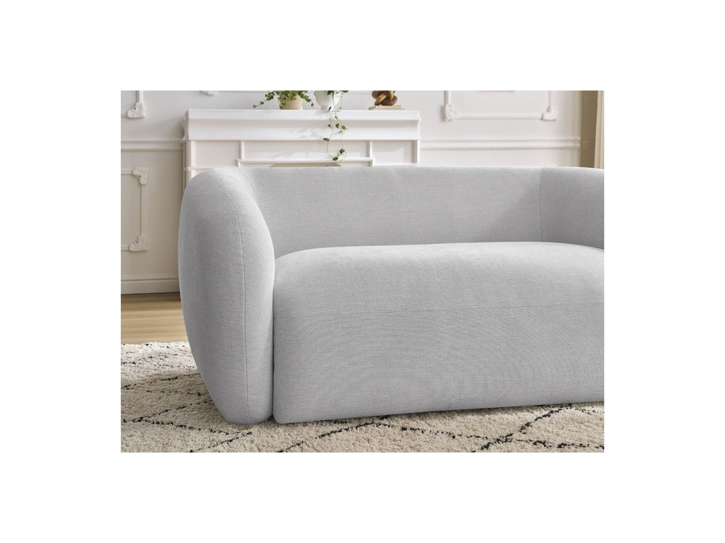 Celine - Canapé Droit Fixe 2 Places - Tissu Lisse