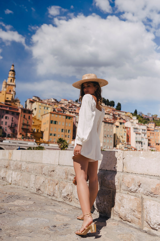 Combinaison Aya Lin Viscose Blanc