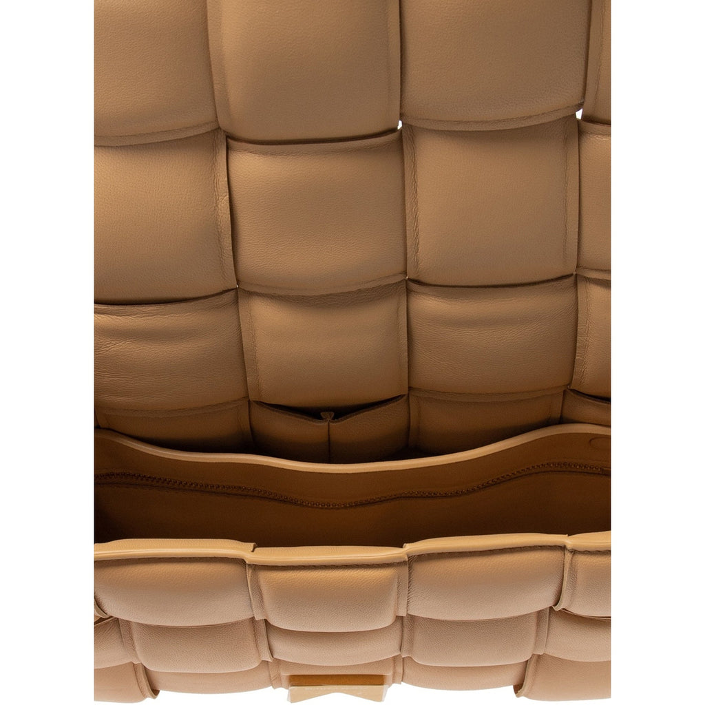 Bottega Veneta Padded Cassette Shoulder Bag - Beige - Femme