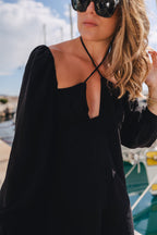 Combinaison Aya Lin Viscose Noir