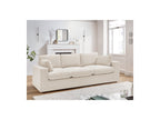 Belair - Canapé Droit Fixe Compact - Tissu