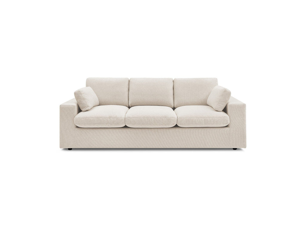 Belair - Canapé Droit Fixe Compact - Tissu
