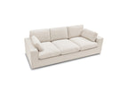 Belair - Canapé Droit Fixe Compact - Tissu