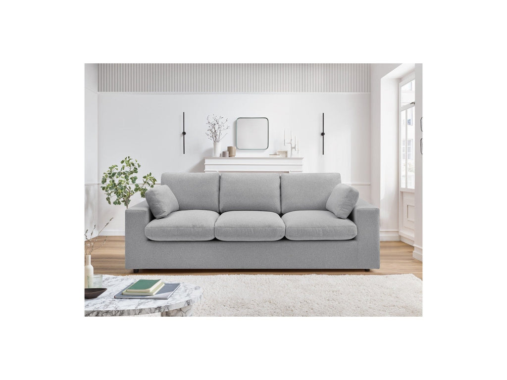 Belair - Canapé Droit Fixe Compact - Tissu