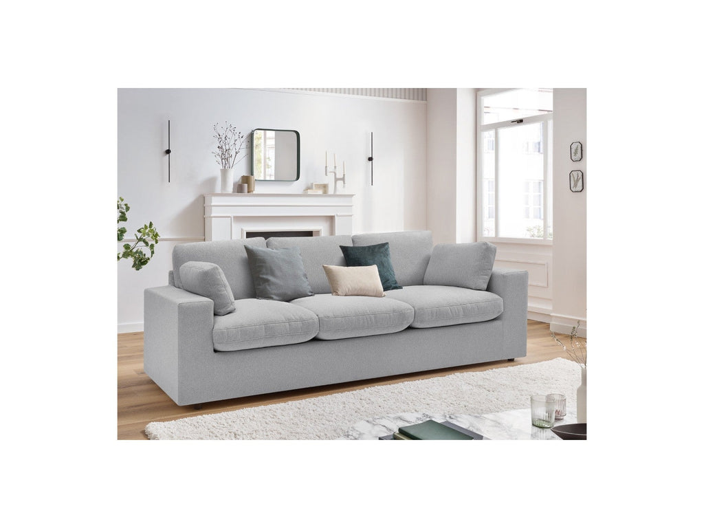 Belair - Canapé Droit Fixe Compact - Tissu