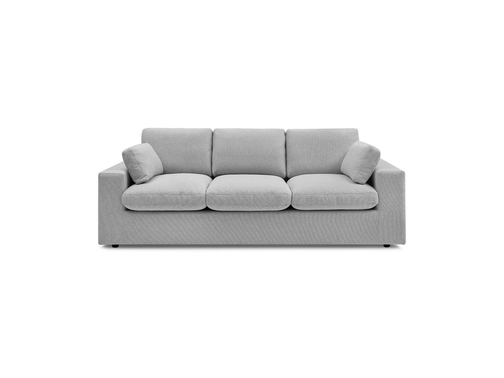 Belair - Canapé Droit Fixe Compact - Tissu