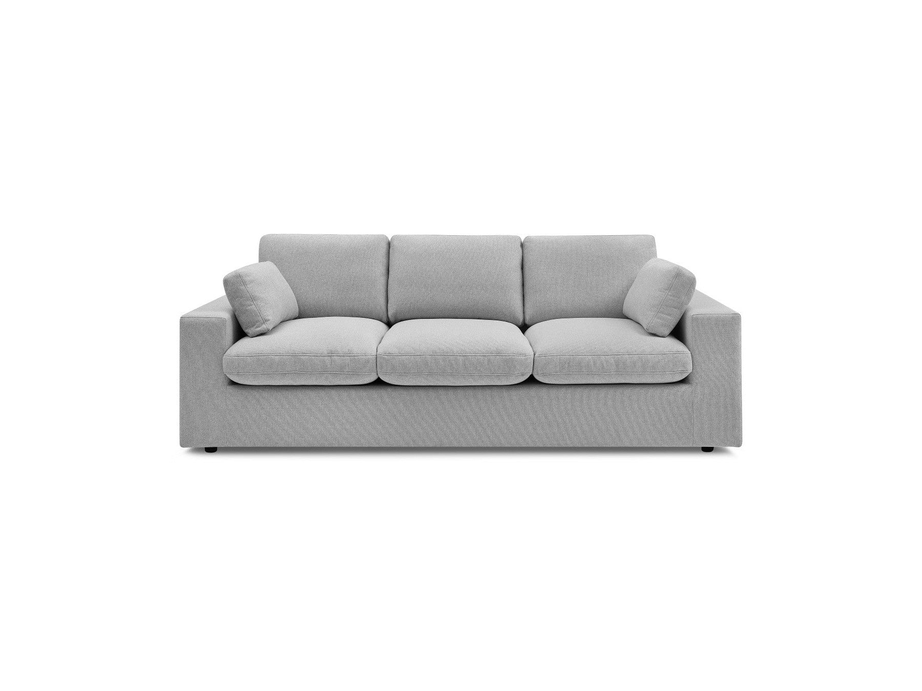 Belair - Canapé Droit Fixe Compact - Tissu