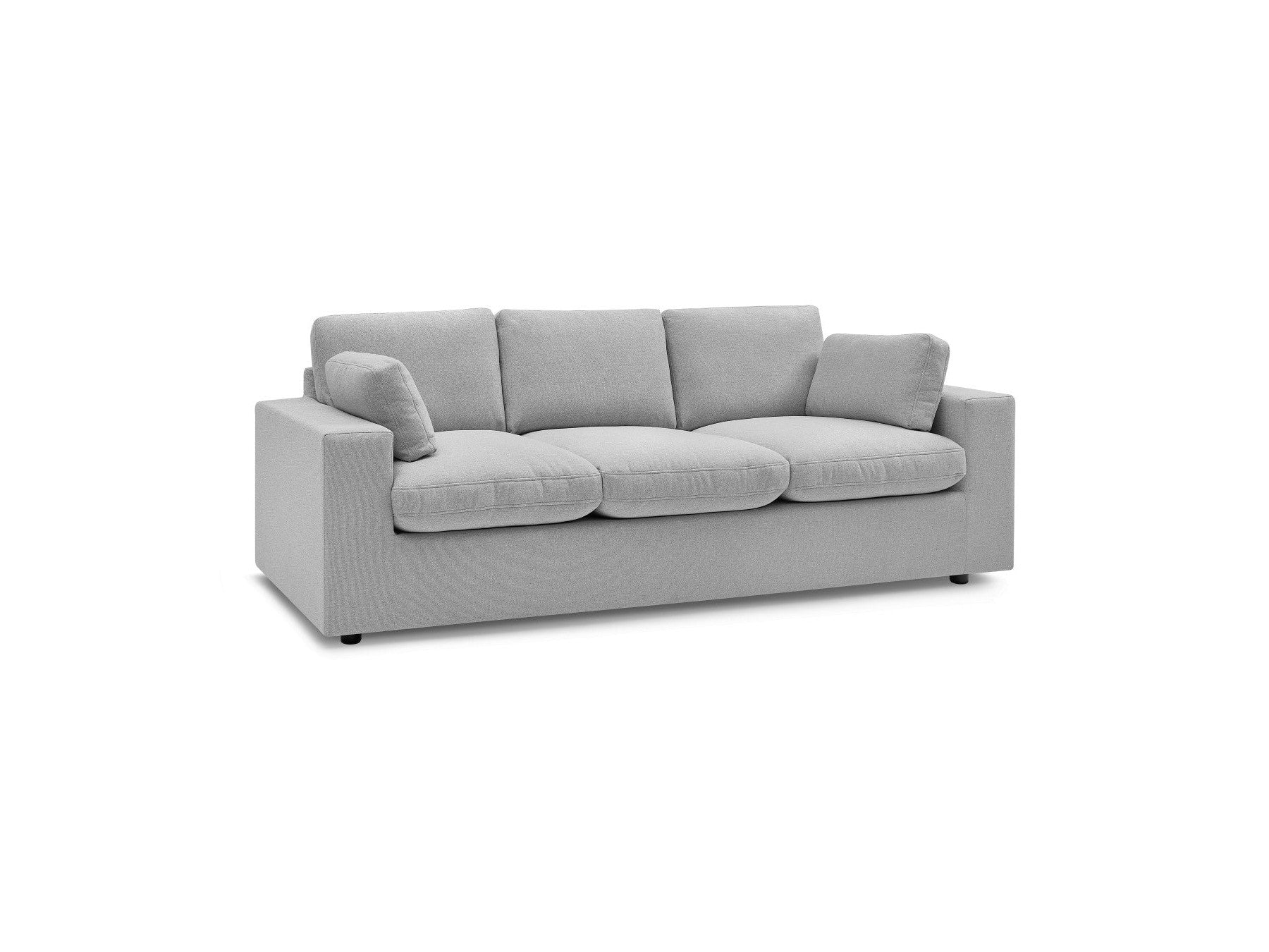 Belair - Canapé Droit Fixe Compact - Tissu
